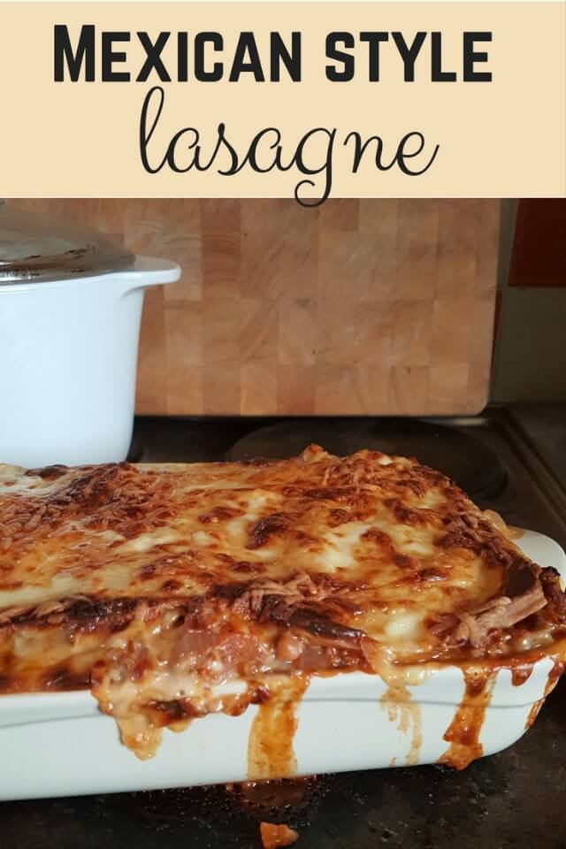 Mexican style lasagne - Bubbabue and me
