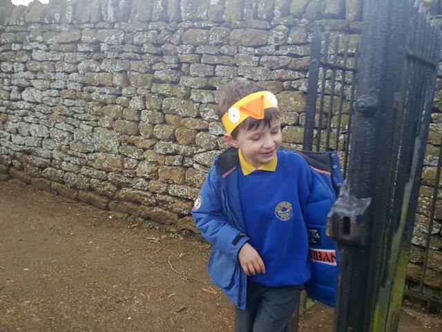 easter chick headdress after school easter service