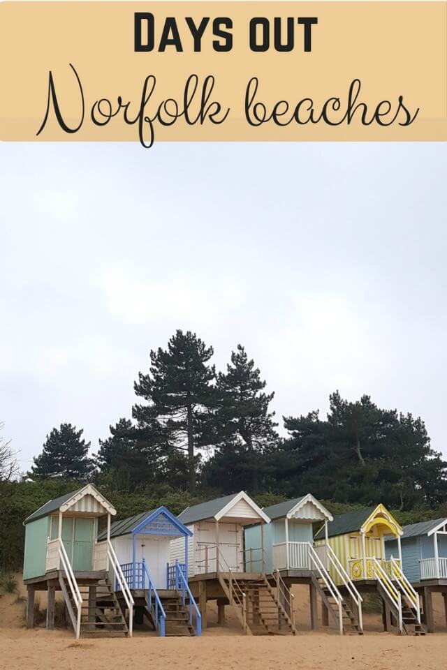 Beach days out in North Norfolk - Bubbablue and me