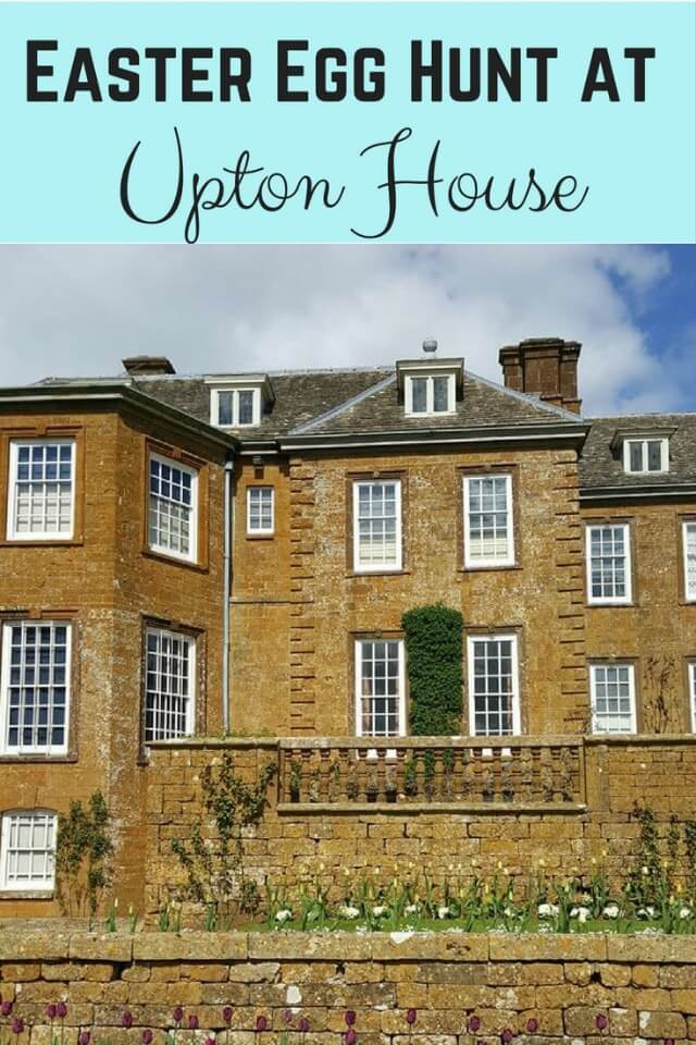 Easter egg hunt at Upton House- Bubbablue and me