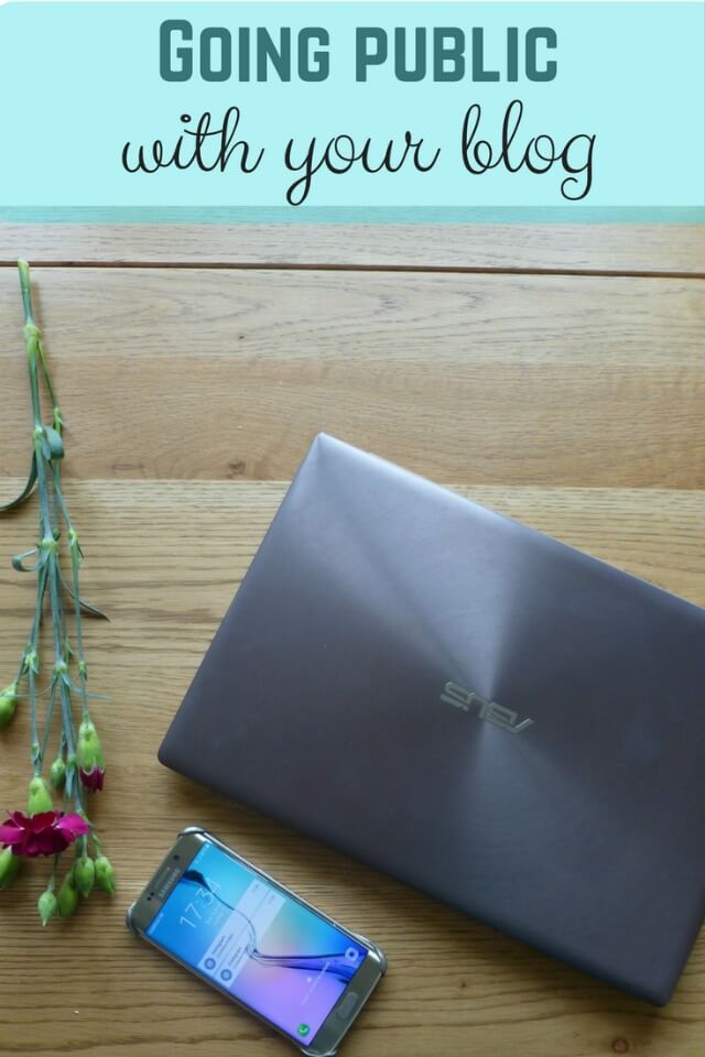Going public with your blog- Bubbablue and me