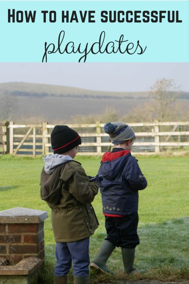 How to have successful playdates - Bubbablue and me