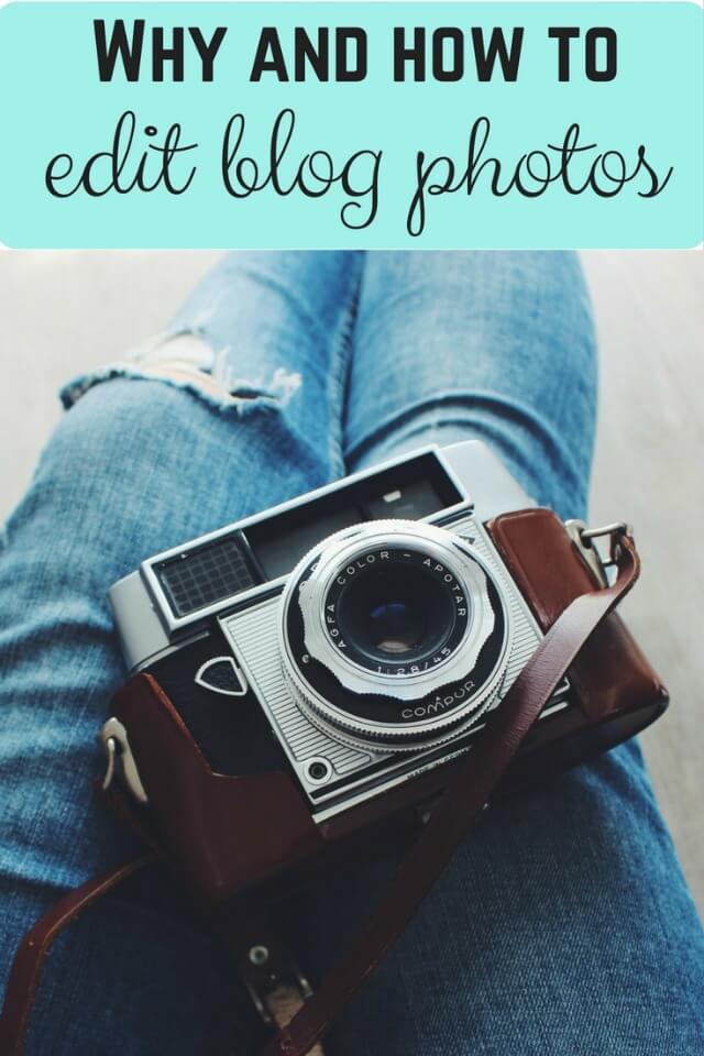How and why you should edit blog photos - Bubbablue and me