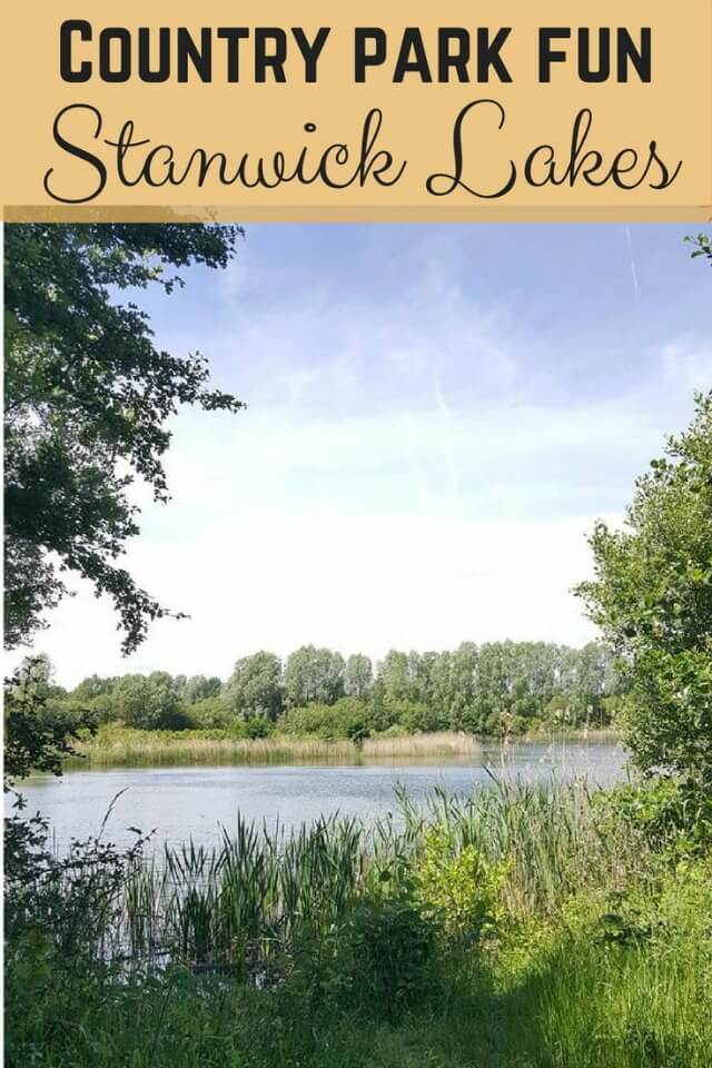 Cycling at Stanwick Lakes Country Park - Bubbablue and me.