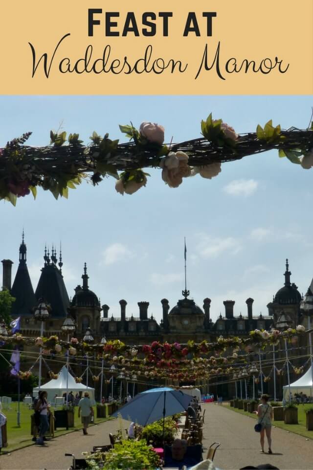 Feast at Waddesdon Manor - Bubbablue and me