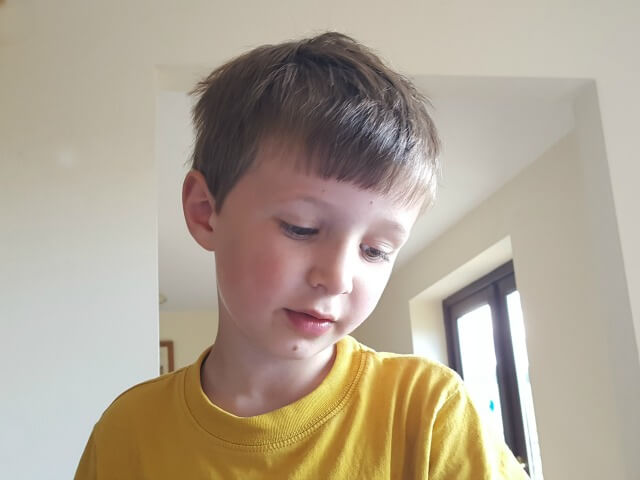 Thoughtful boy