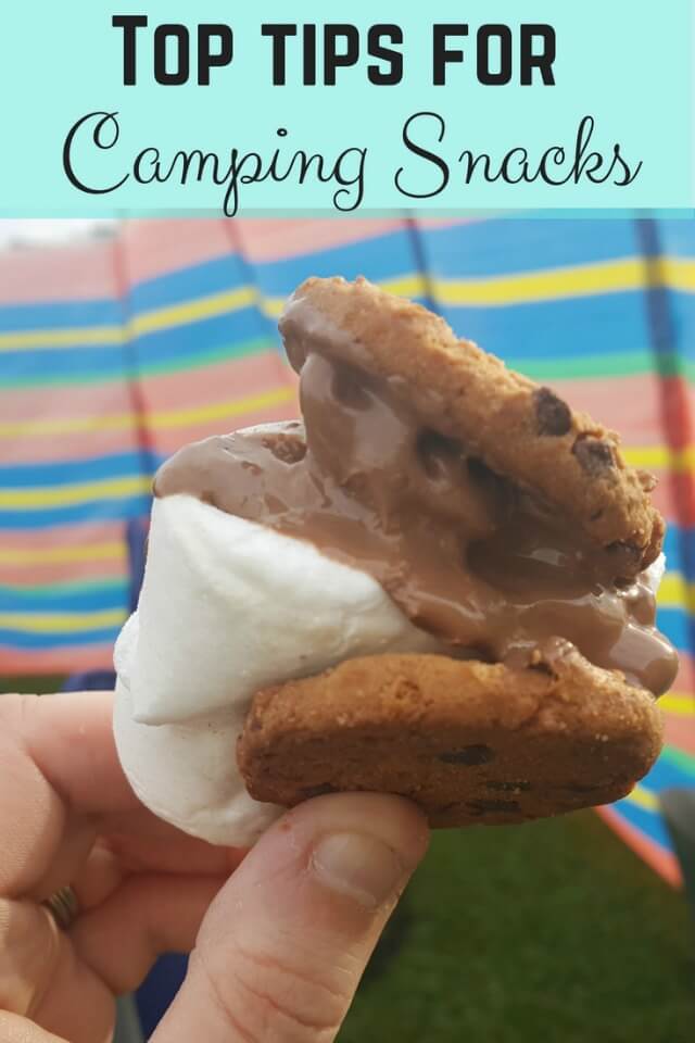 Top tips for camping snacks - Bubbablue and me