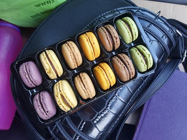 mix of macarons
