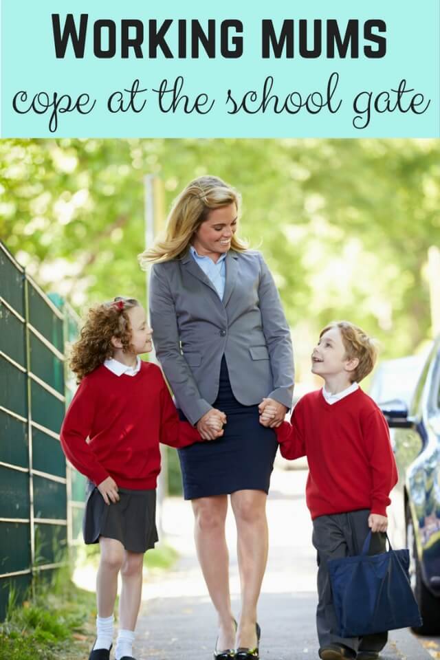 coping at the school gates working mums - Bubbablue and me