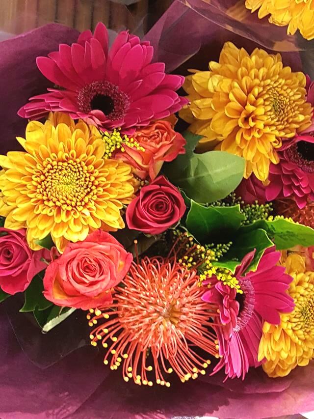 tropical flower bouquet