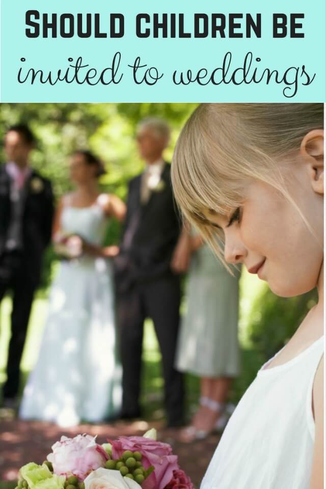 kids at weddings - bubbablue and me
