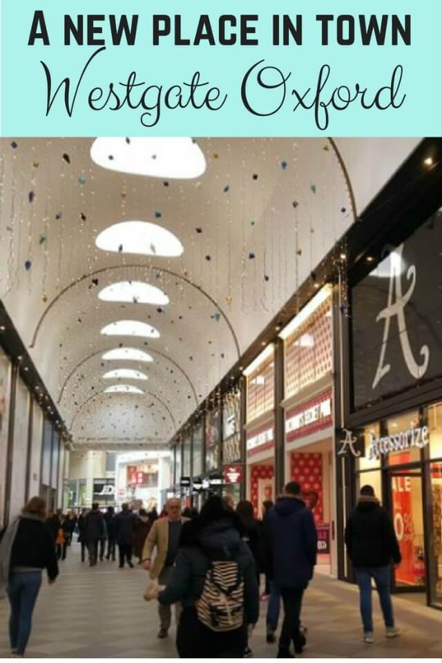 Westgate Oxford shopping centre - Bubbablue and me