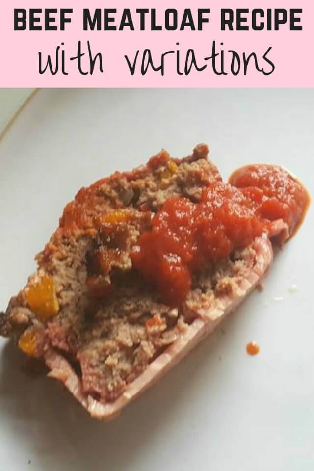 Classic meatloaf recipe - Bubbablue and me