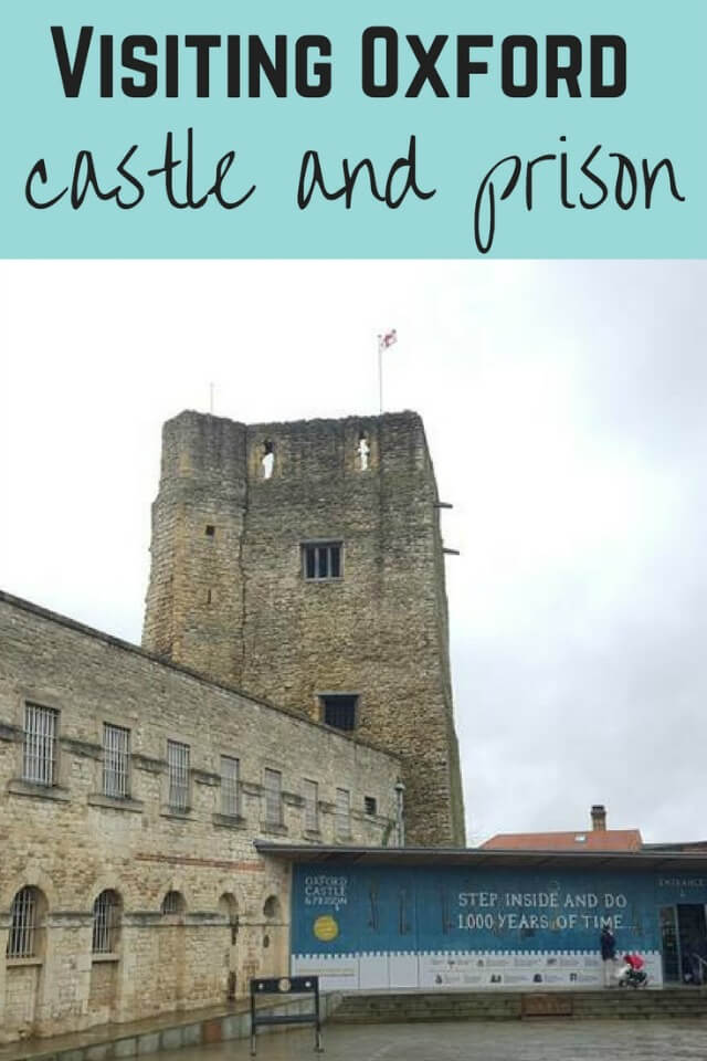 Oxford castle and prison - Bubbablue and me