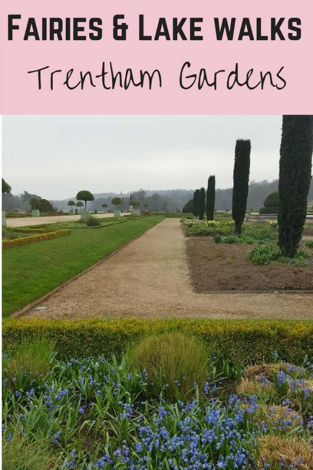 Trentham Gardens fairies and lake walks - Bubbablue and me