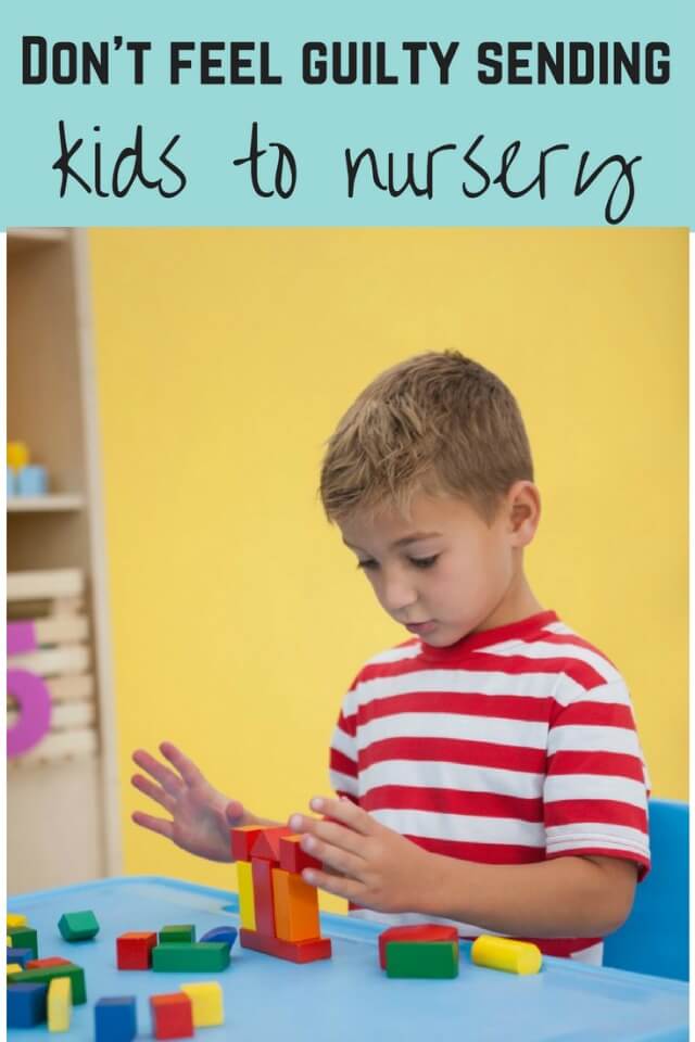 sending kids to nursery - Bubbablue and me
