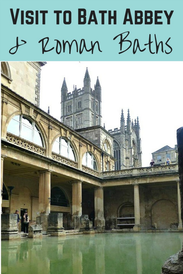 Bath abbey and roman baths - Bubbablue and me