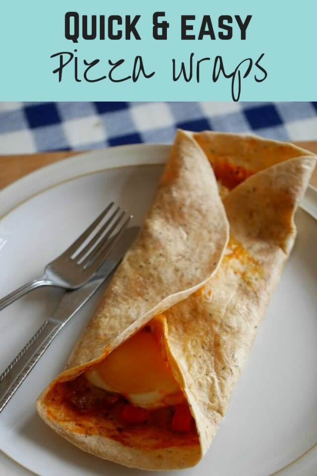Pizza wraps - Bubbablue and me