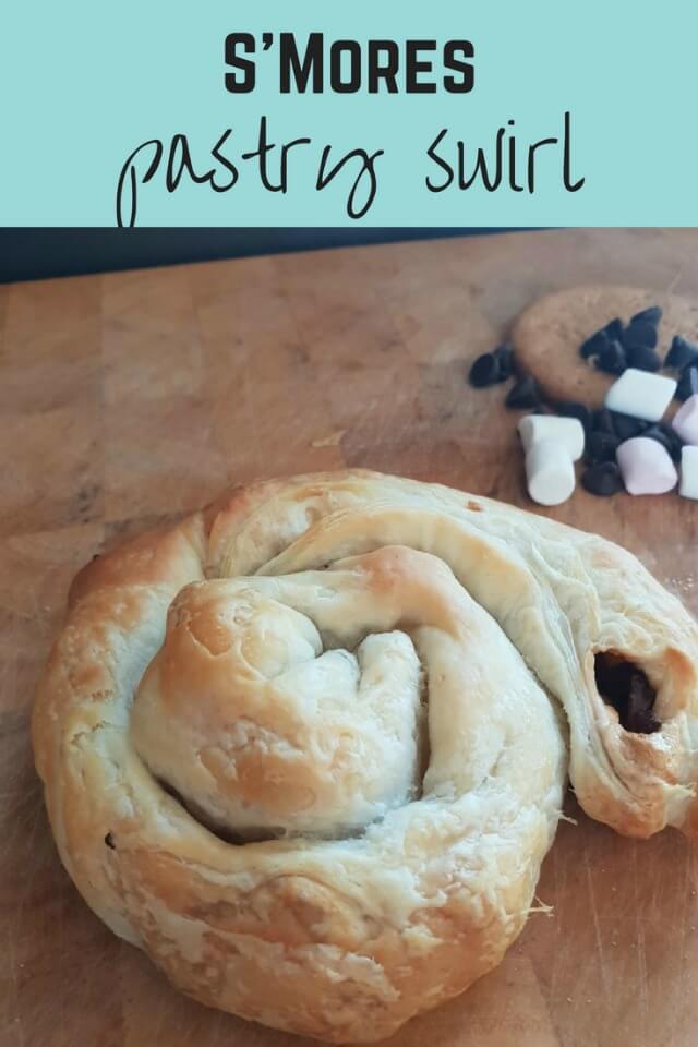 smores pastry swirl - Bubbablue and me