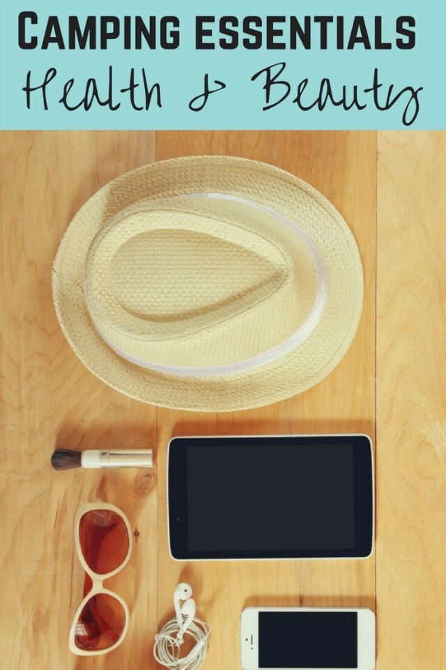 camping essentials health and beauty - Bubbablue and me
