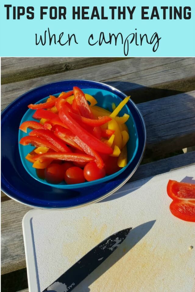 healthy eating when camping - Bubbablue and me