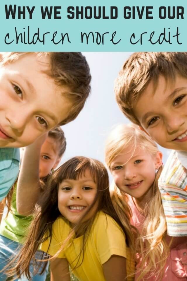 giving children more credit - Bubbablue and me
