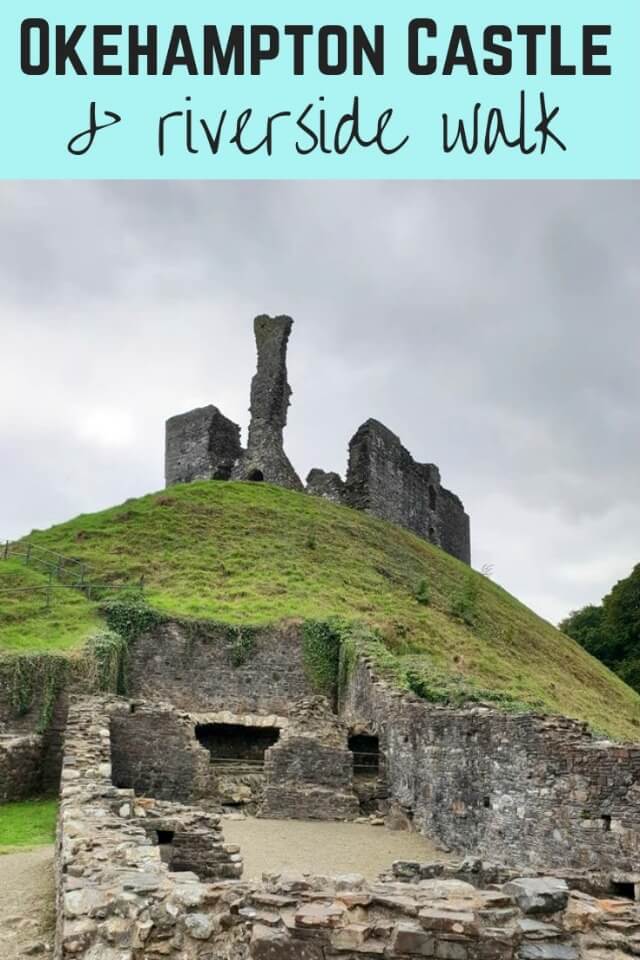 okehampton castle and walk - bubbablue and me