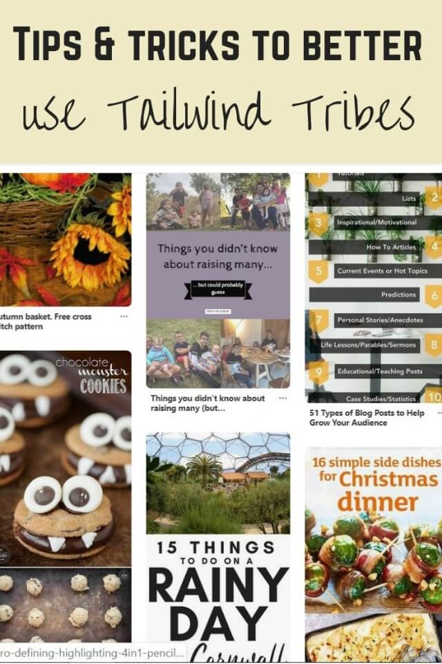 pinterest success with tribes - Bubbablue and me