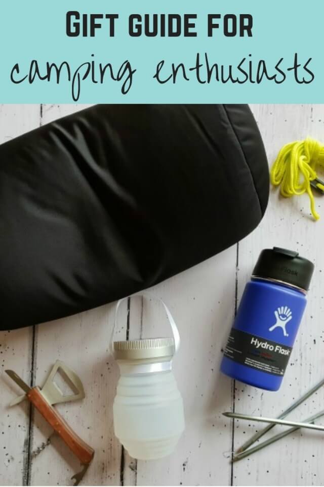 Camping enthusiast gift guide - Bubbablue and me