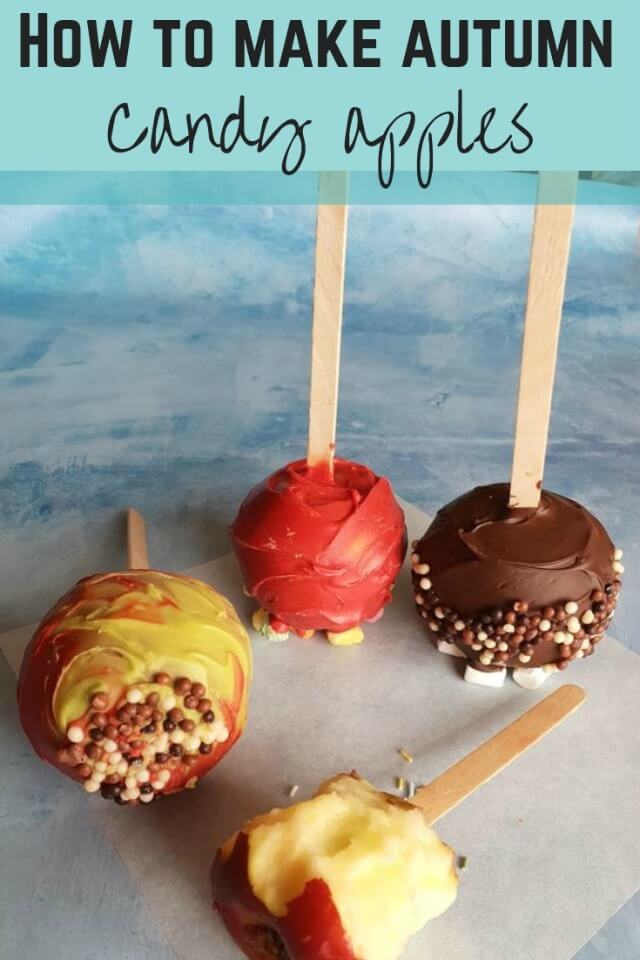 Making candy apples - Bubbablue and me