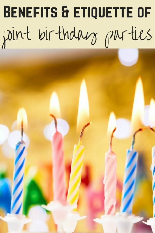 joint birthday party tips - Bubbablue and me