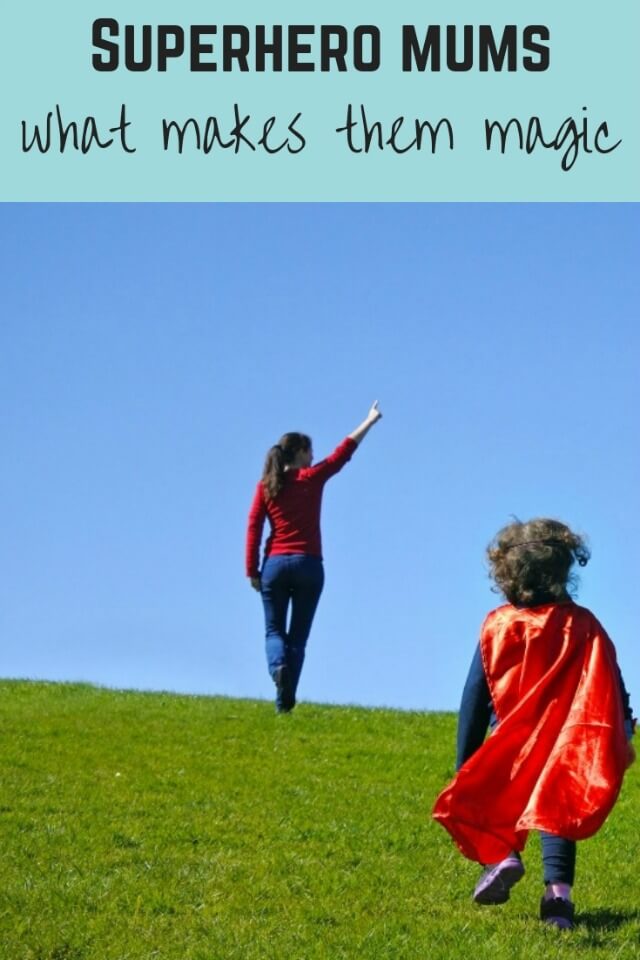 Superhero mums - Bubbablue and me