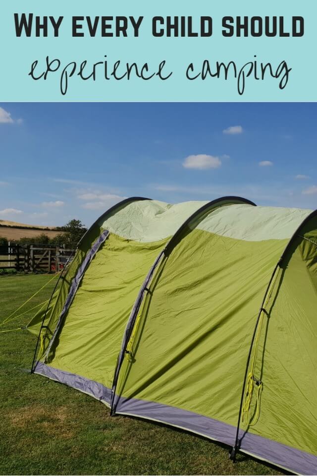 kids experience camping - Bubbablue and me