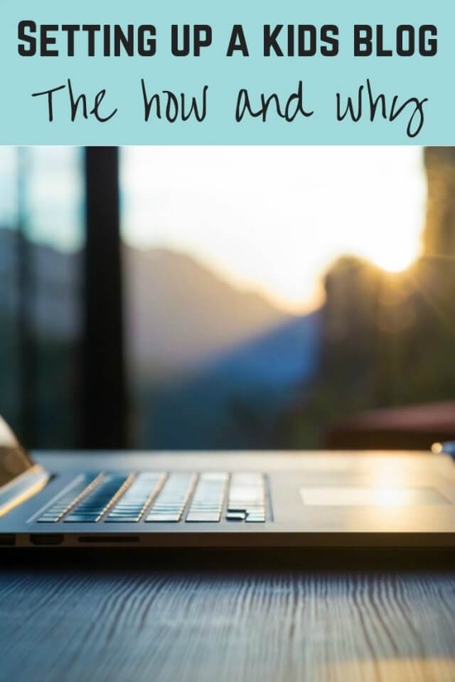 setting up a kids blog - Bubbablue and me