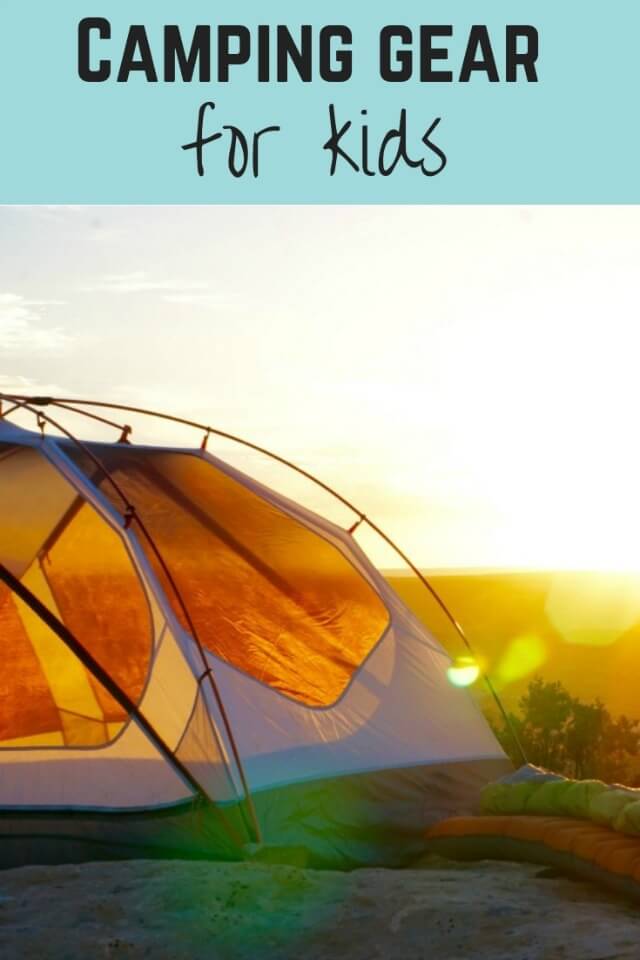 camping equipment for kids - Bubbablue and me