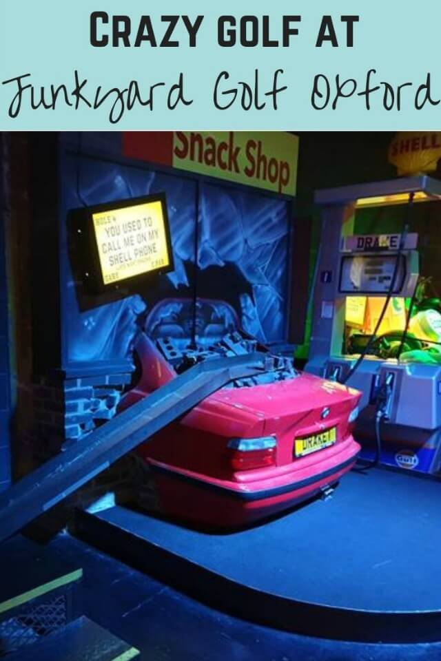 Junkyard golf oxford - bubbablue and me