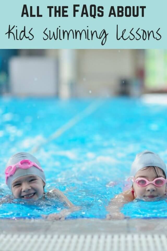 Swimming lessons for kids – the questions parents have