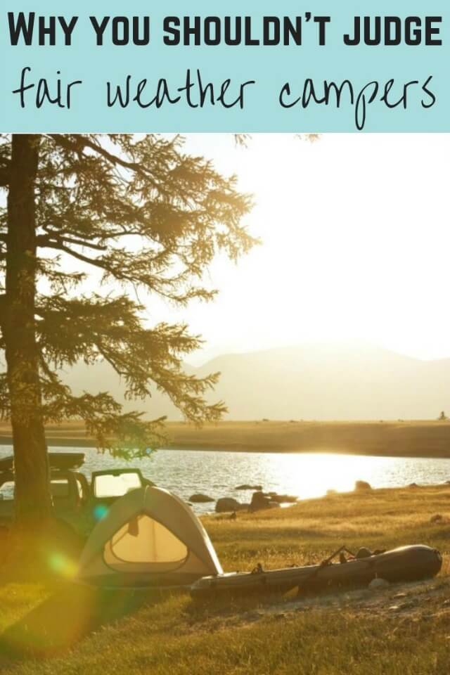 fair weather campers - Bubbablue and me
