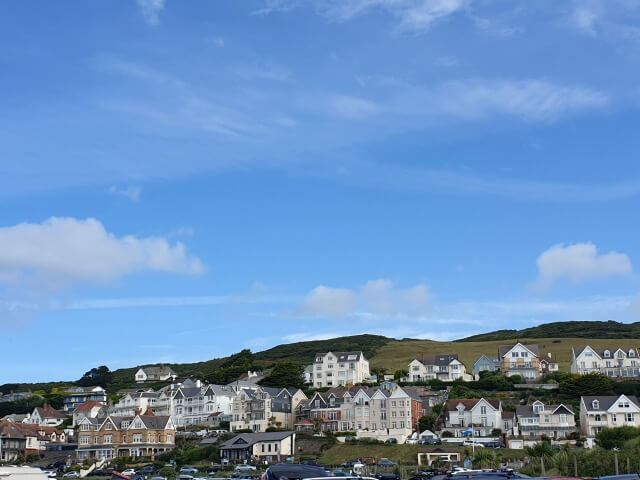 woolacombe from the beach
