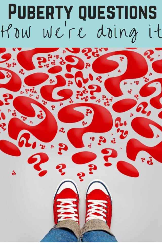 Puberty questions from boys - Bubbablue and me