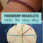 Friendship bracelets made the easy way - Bubbablue and me