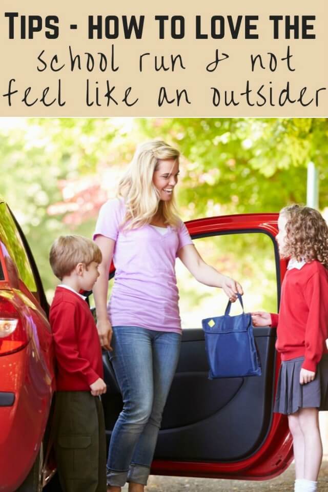 how to not fee like an outsider on the school run - Bubbablue and me