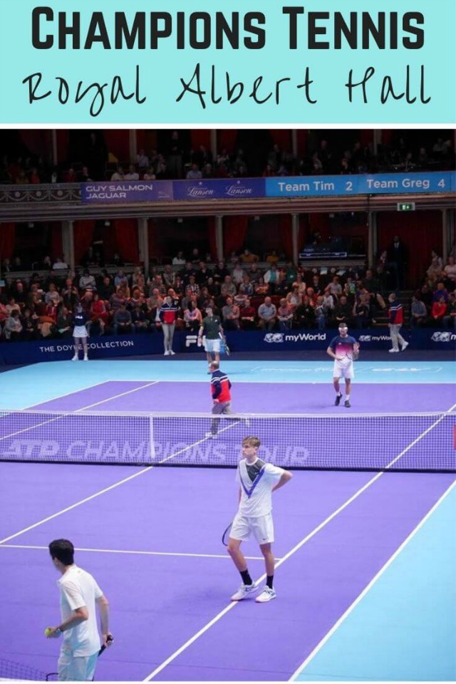 Champions Tennis at the Royal Albert Hall.