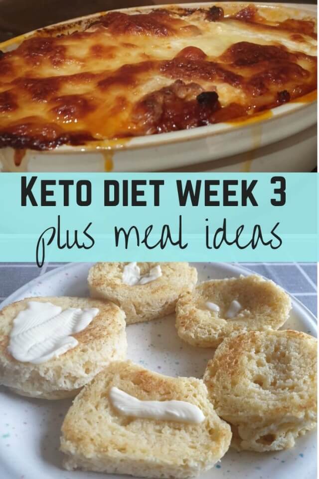 Keto diet week 3 and meal ideas