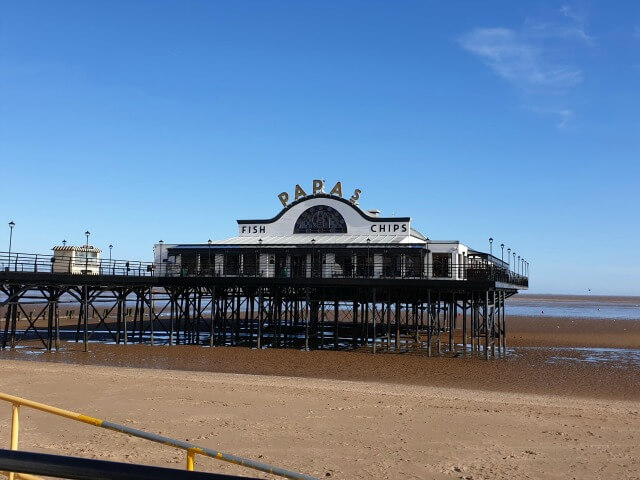 pier at Grimsby sea front
