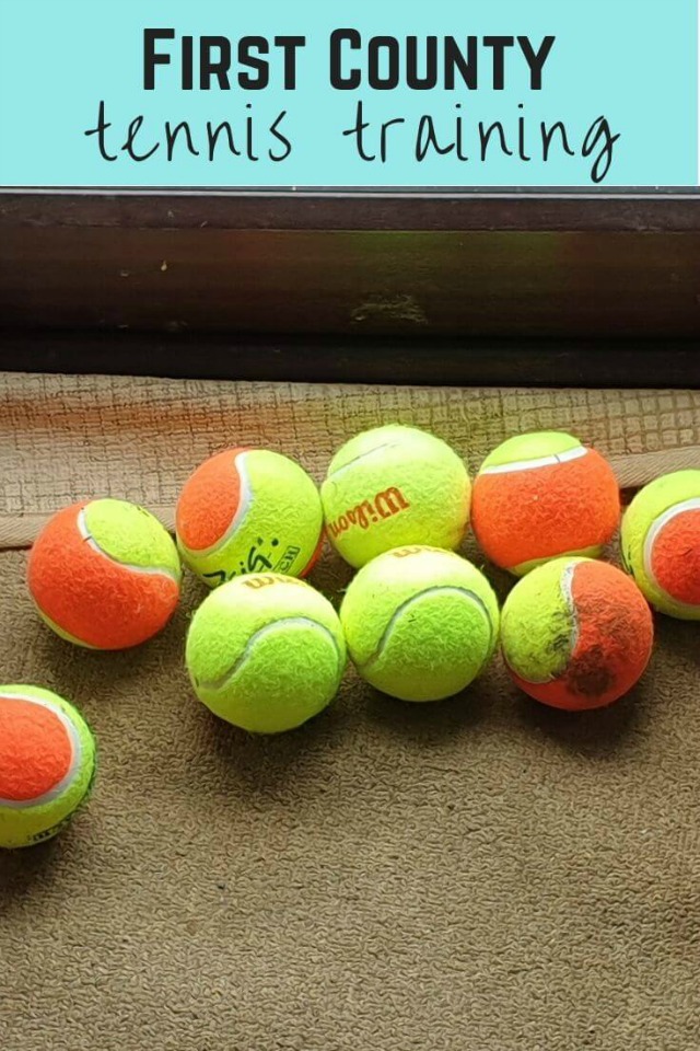 county tennis training