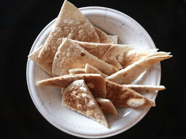 homemade tortilla chips
