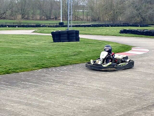 karting on track