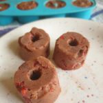 coconut chocolate and raspberry frozen fat bombs