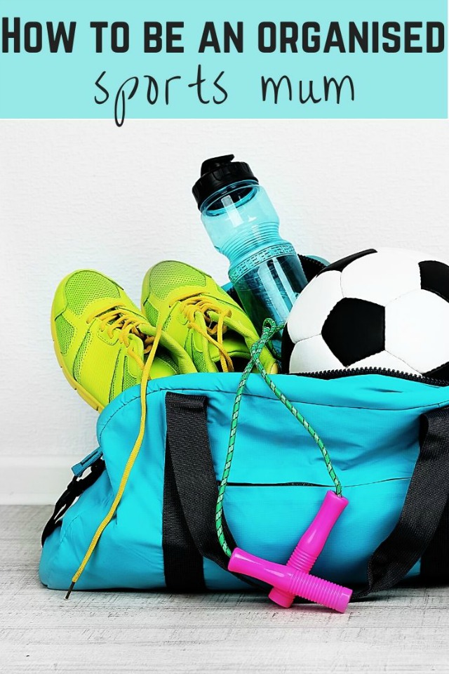 how to be an organised sports mum
